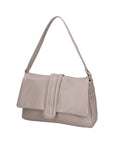 Jasmine Borsa a spalla da donna Vera pelle 06496-S77 GRIGIO PERLA Chiara Ferretti