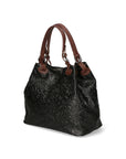 Elenia Borsa a mano da donna Vera pelle 80049-019 NERO Chiara Ferretti