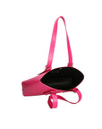 Germana Borsa a spalla da donna 100% pelle 05924-B02 FUXIA Chiara Ferretti