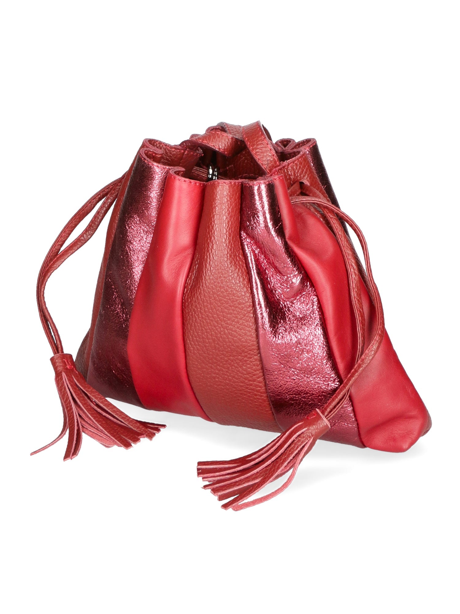 Elysia Borsa a spalla da donna Vera pelle 552043-ROSSO RED Chiara Ferretti