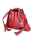 Elysia Borsa a spalla da donna Vera pelle 552043-ROSSO RED Chiara Ferretti