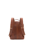 Zaino unisex in vera pelle Made in Italy 100% cotone 4048-MARRONE Alessia Firenze