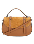 Genziana Borsa a mano da donna Vera pelle 05993-L125 CUOIO+06 CUOIO Chiara Ferretti