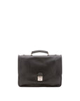 Borsa a mano unisex in vera pelle Made in Italy 4017-NERO Alessia Firenze