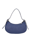 Loredana Damen-Schultertasche aus echtem Leder, hergestellt in Italien, 15 x 30 x 8 cm