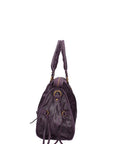 Elara Borsa a spalla da donna Vera pelle 06090-038 VIOLA SCURO Chiara Ferretti