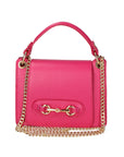 Greta Borsa a mano da donna Vera pelle 05896-C02 FUXIA Chiara Ferretti