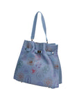 Voyageuse Borsa a mano da donna Vera pelle 564137-CIELO Chiara Ferretti