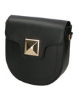 Calista Borsa a tracolla da donna Vera pelle 06014-P218 NERO Chiara Ferretti