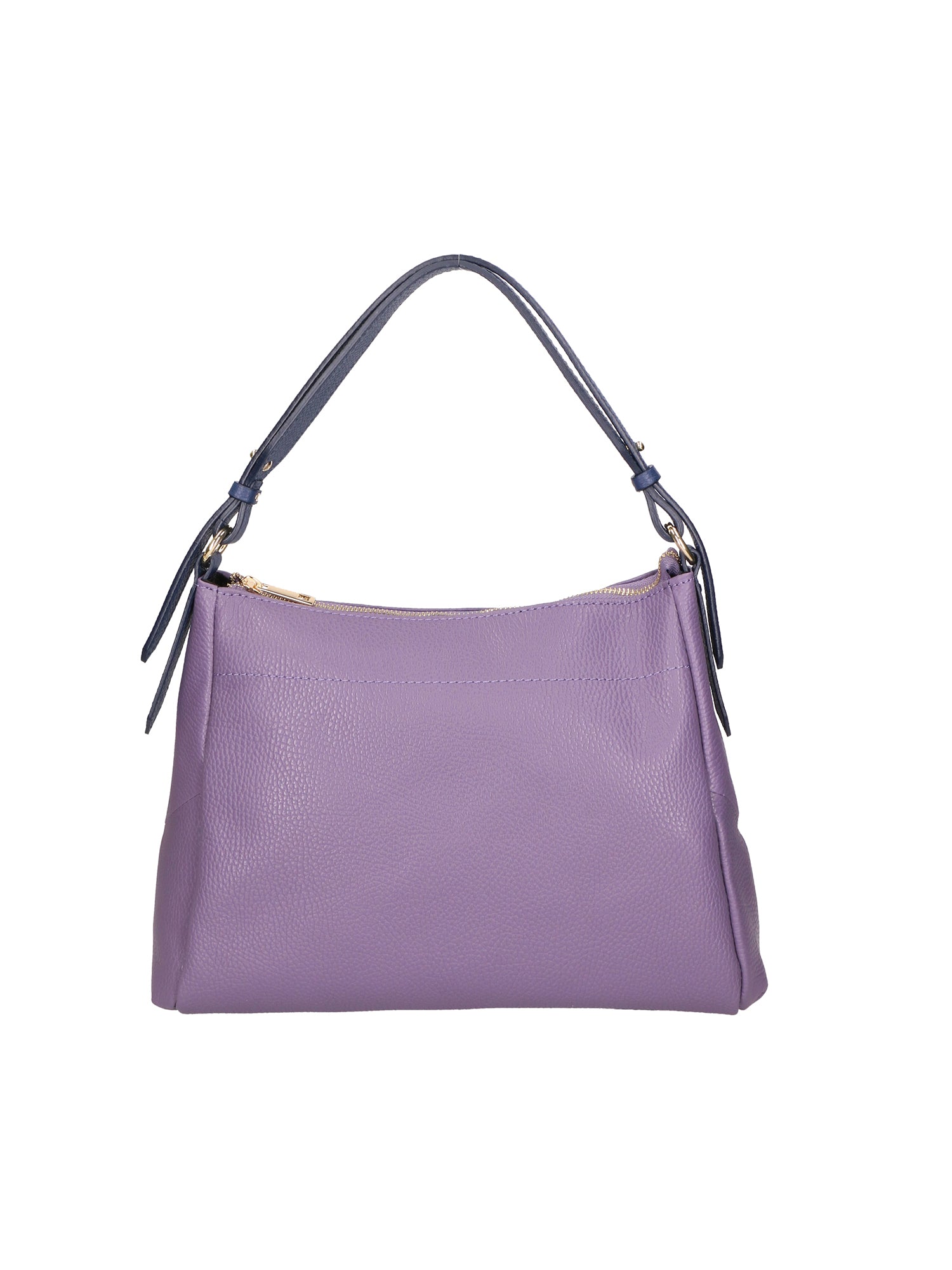 Vladimira Borsa a spalla da donna Vera pelle 06675-D87 VIOLET + D24 BLU Chiara Ferretti