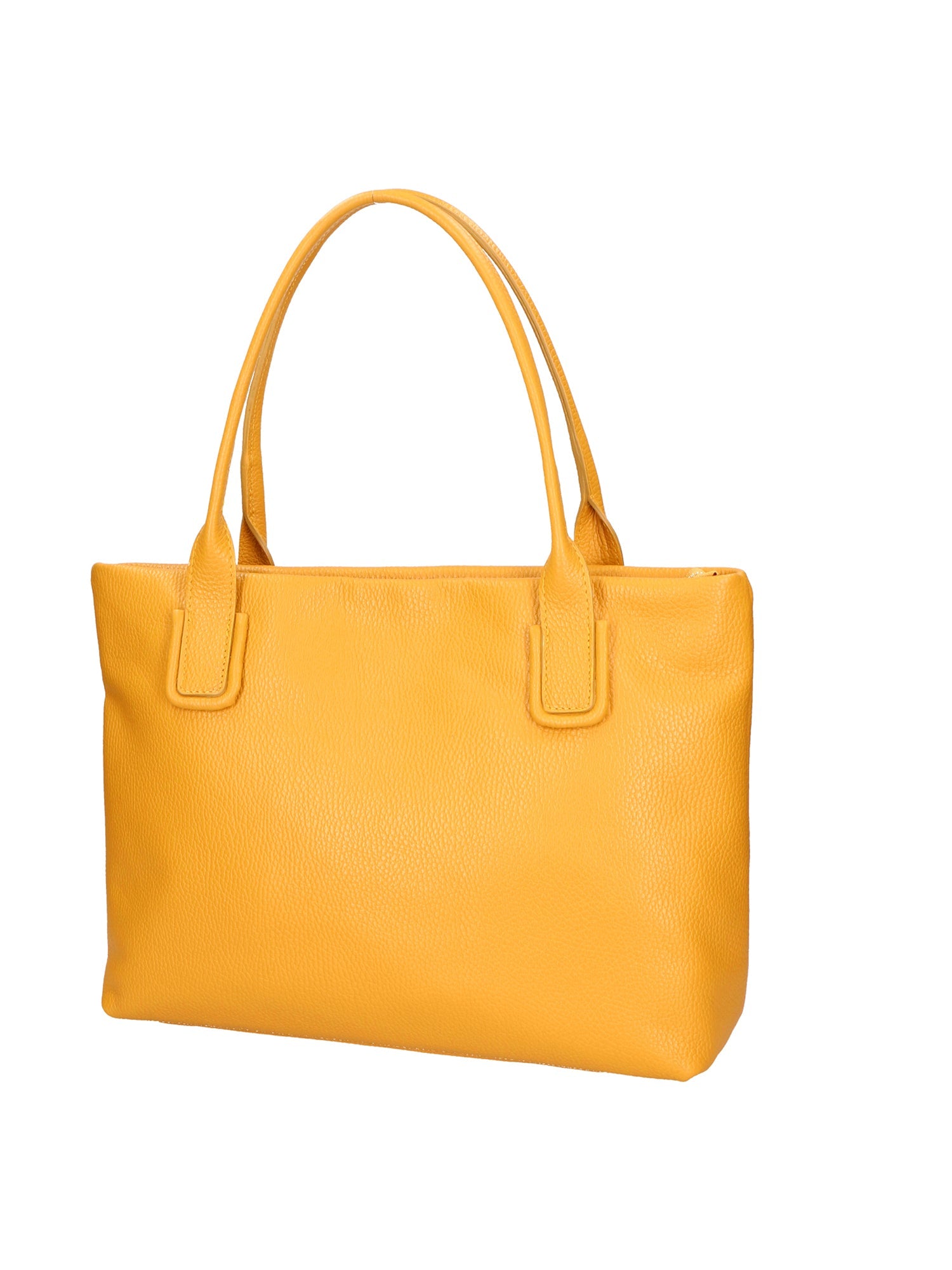 Lorena Borsa a spalla da donna Vera pelle 06506-D36 SENAPE Chiara Ferretti