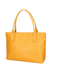 Lorena Damen-Schultertasche aus echtem Leder, hergestellt in Italien, 26 x 39 x 13 cm