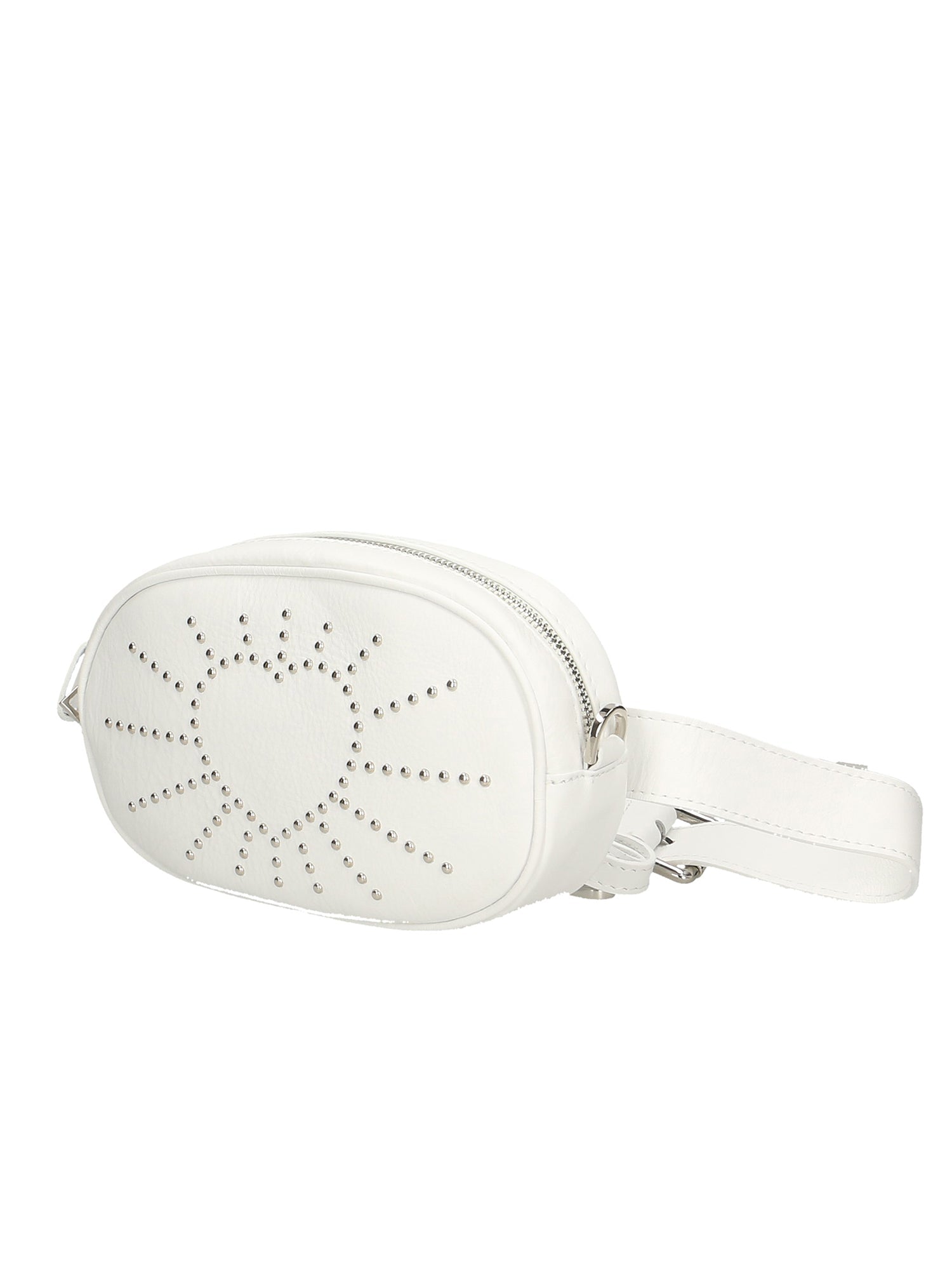 Elysa 189442-BIANCO WHITE Marsupio da donna in vera pelle Chiara Ferretti