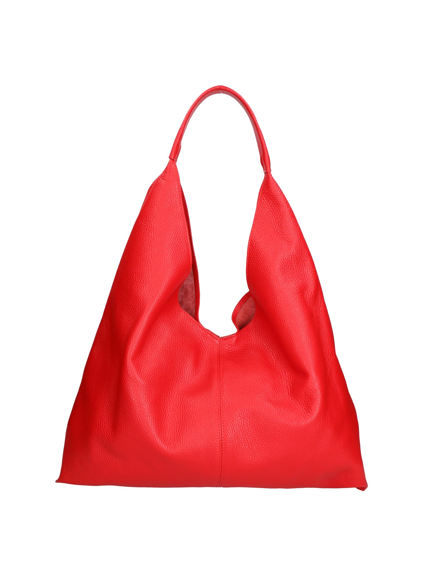 Ginger Borsa a spalla da donna Vera pelle 05788-D58 ROSSO FUOCO Chiara Ferretti