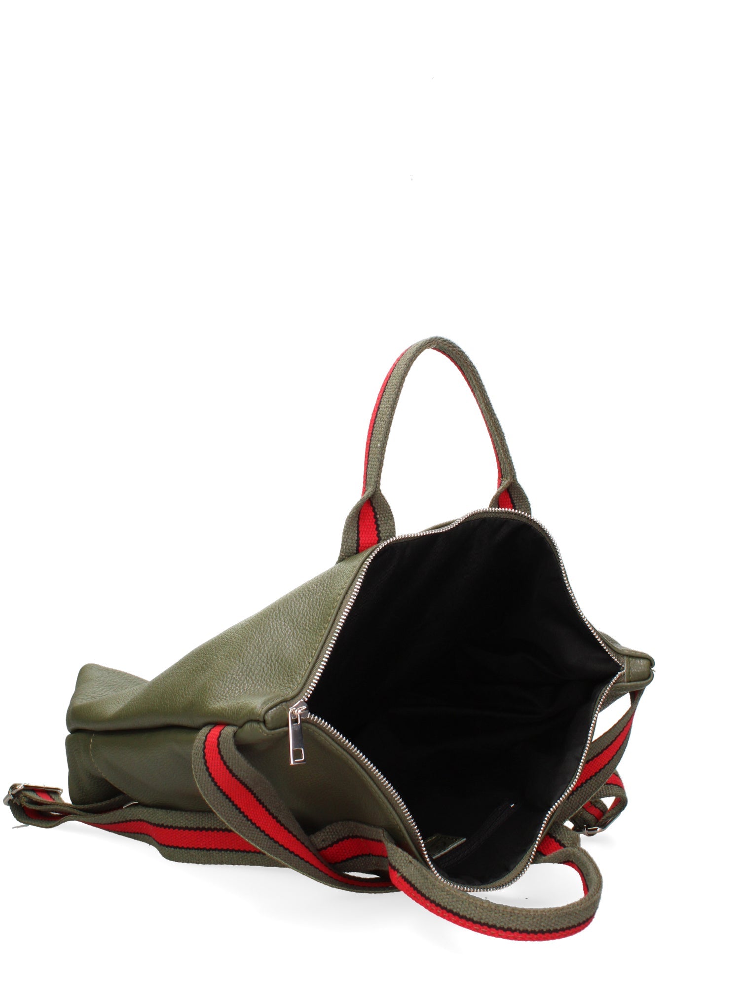 Varese Borsa a mano da donna Vera pelle 689746-D74 OLIVA - VERDE Chiara Ferretti