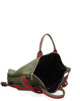 Varese Borsa a mano da donna Vera pelle 689746-D74 OLIVA - VERDE Chiara Ferretti