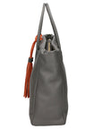 Verdiana Damenhandtasche aus echtem Leder, hergestellt in Italien, 26 x 39 x 11 cm