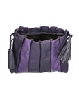 Elysia Borsa a spalla da donna Vera pelle 552043-VIOLA PURPLE Chiara Ferretti