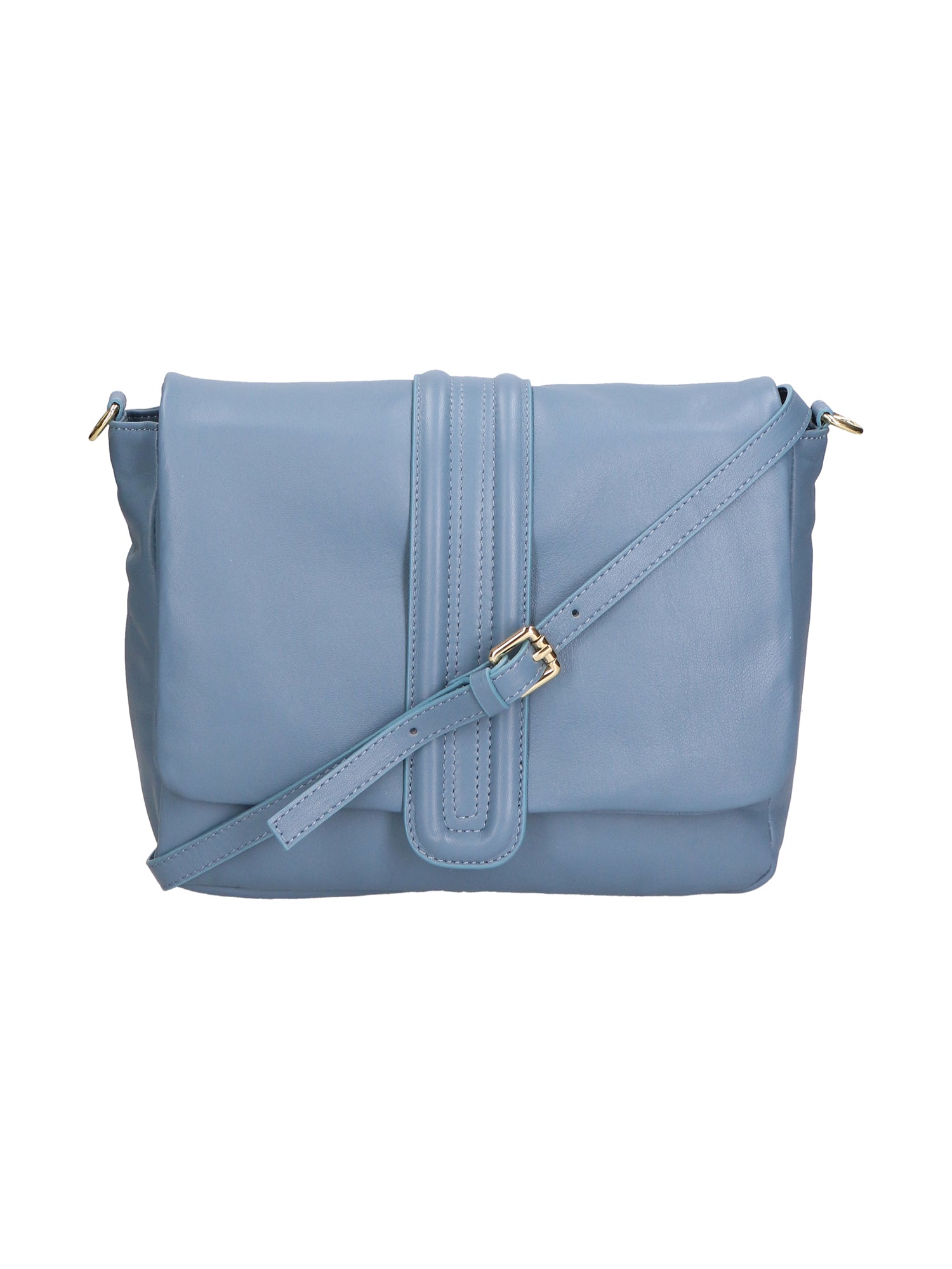 Wanda Borsa a tracolla da donna Vera pelle 06497-S41 CELESTE SCURO Chiara Ferretti