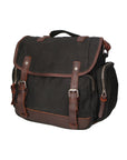 Mia Borsa a tracolla unisex Canvas e vera pelle ZG3003-NERO BLACK Chiara Ferretti