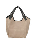 Elettra Borsa a mano da donna Vera pelle 80050-TAUPE Chiara Ferretti