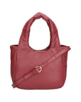 Virna Damenhandtasche aus echtem Leder, hergestellt in Italien, 17 x 24 x 8 cm