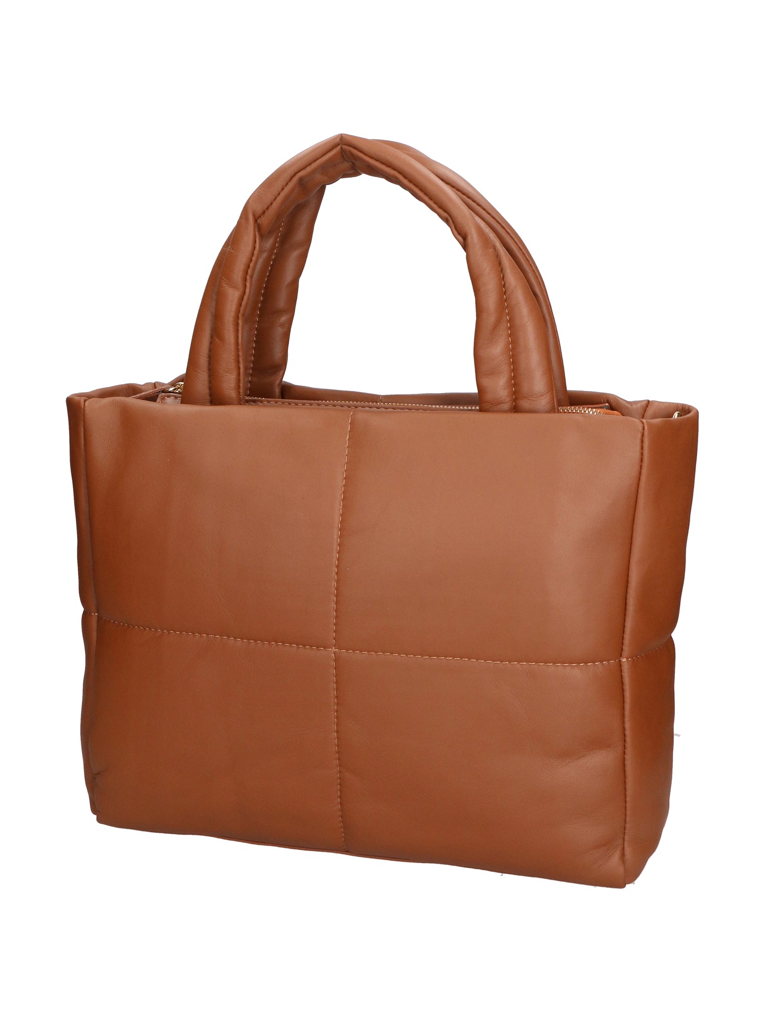 Violetta Borsa a mano da donna Vera Pelle 06473-S17 CUOIO SCURO Chiara Ferretti