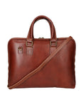 Fabiana Borsa a mano unisex Vera pelle 9033-MARRONE BROWN Chiara Ferretti