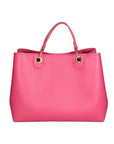 Azurite Borsa a mano da donna 100% pelle 06105-D282 CARMINE Chiara Ferretti