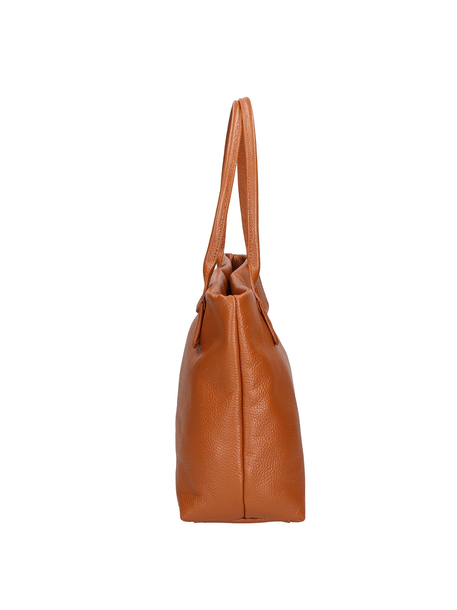 Lorena Borsa a spalla da donna Vera pelle 06506-D17 CUOIO SCURO Chiara Ferretti