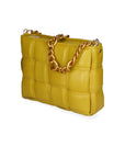 Agostina Damenhandtasche aus echtem Leder, hergestellt in Italien, 22,5 x 29 x 12 cm