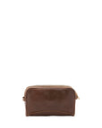 Pochette unisex in vera pelle Made in Italy 4401-TESTA DI MORO Alessia Firenze
