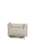 Embera 194834-GRIGIO Pochette da donna in vera pelle Chiara Ferretti