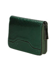 Nohemi Portafoglio donna vera pelle Zip 524072-VERDE GREEN Chiara Ferretti