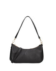 Damen-Schultertasche aus echtem Leder, hergestellt in Italien, 27 x 14 x 3 cm