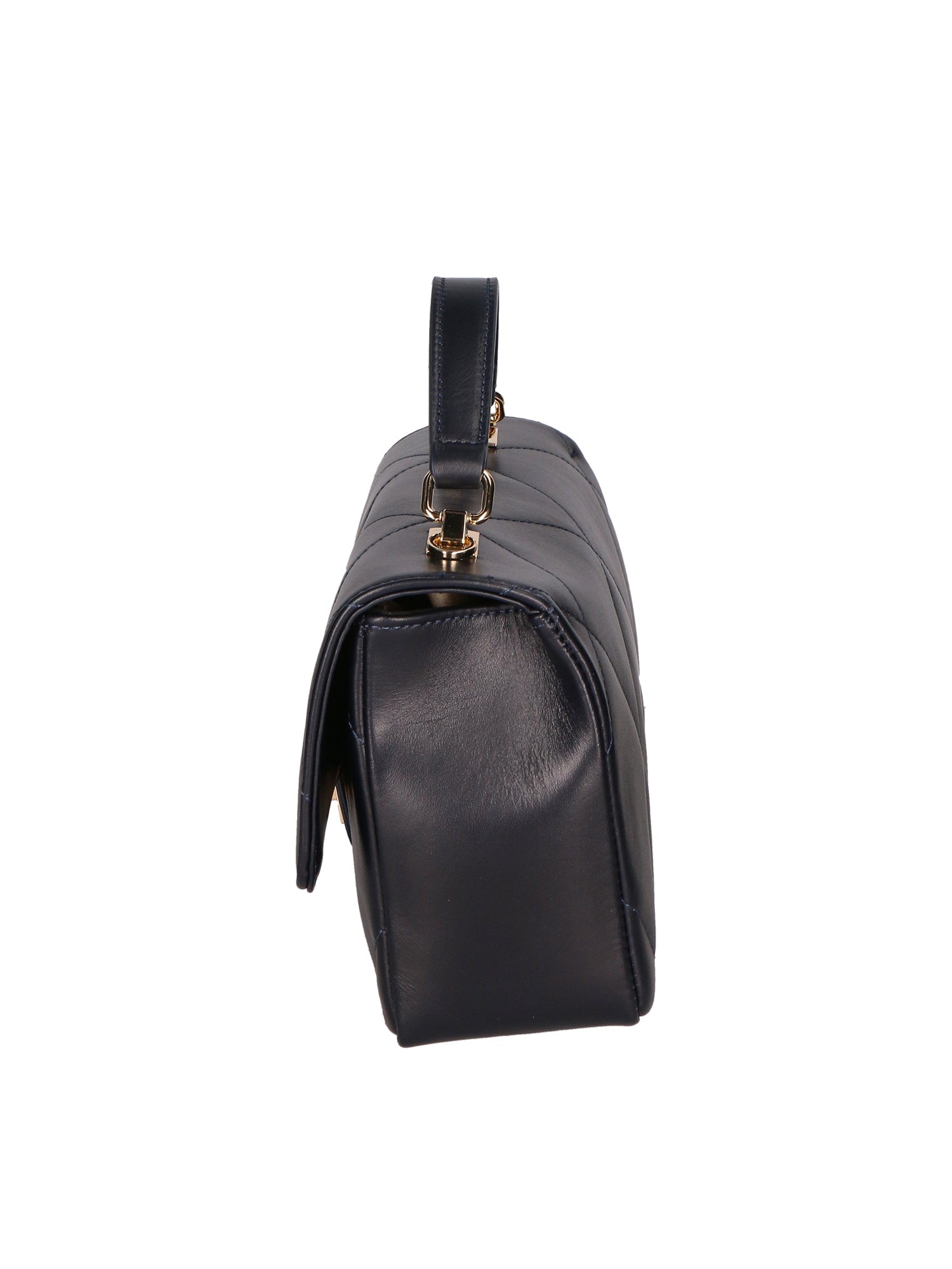 Vita Borsa a spalla da donna Vera pelle 06879-S24 BLU JEANS Chiara Ferretti