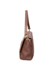 Walda Borsa a spalla da donna Vera pelle 06868-D223 cioccolato Chiara Ferretti