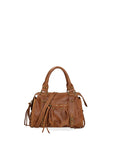 Erisia Borsa a spalla da donna Vera pelle 06091-041 MARRONE Chiara Ferretti