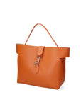 Liviana Borsa a mano da donna Vera pelle 07379-PL29 ARANCIO Chiara Ferretti