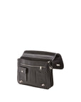 Borsa a mano unisex in vera pelle Made in Italy 4512-NERO Alessia Firenze