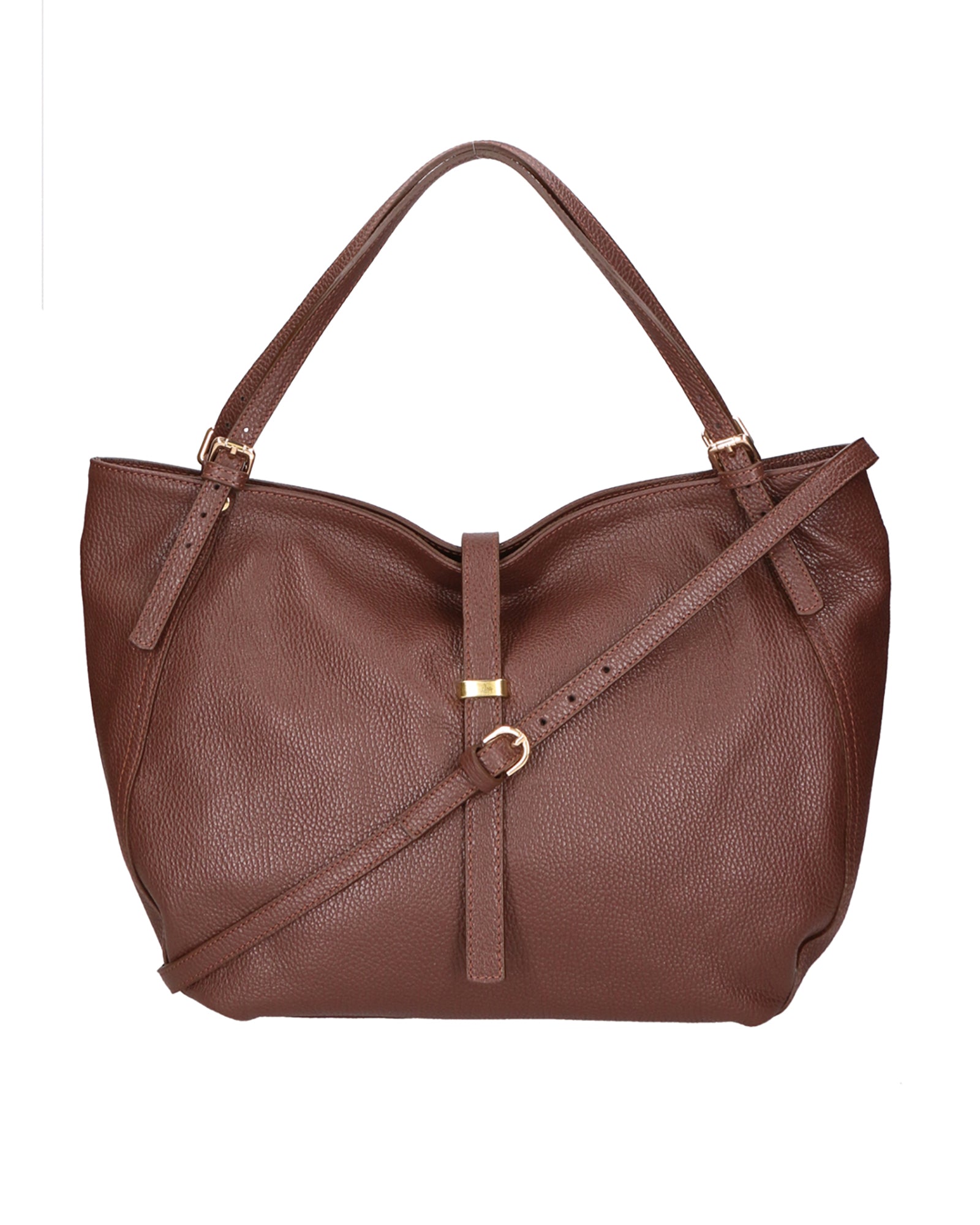 Sirma Borsa a mano da donna Vera pelle 06518-D223 CIOCCOLATO Chiara Ferretti
