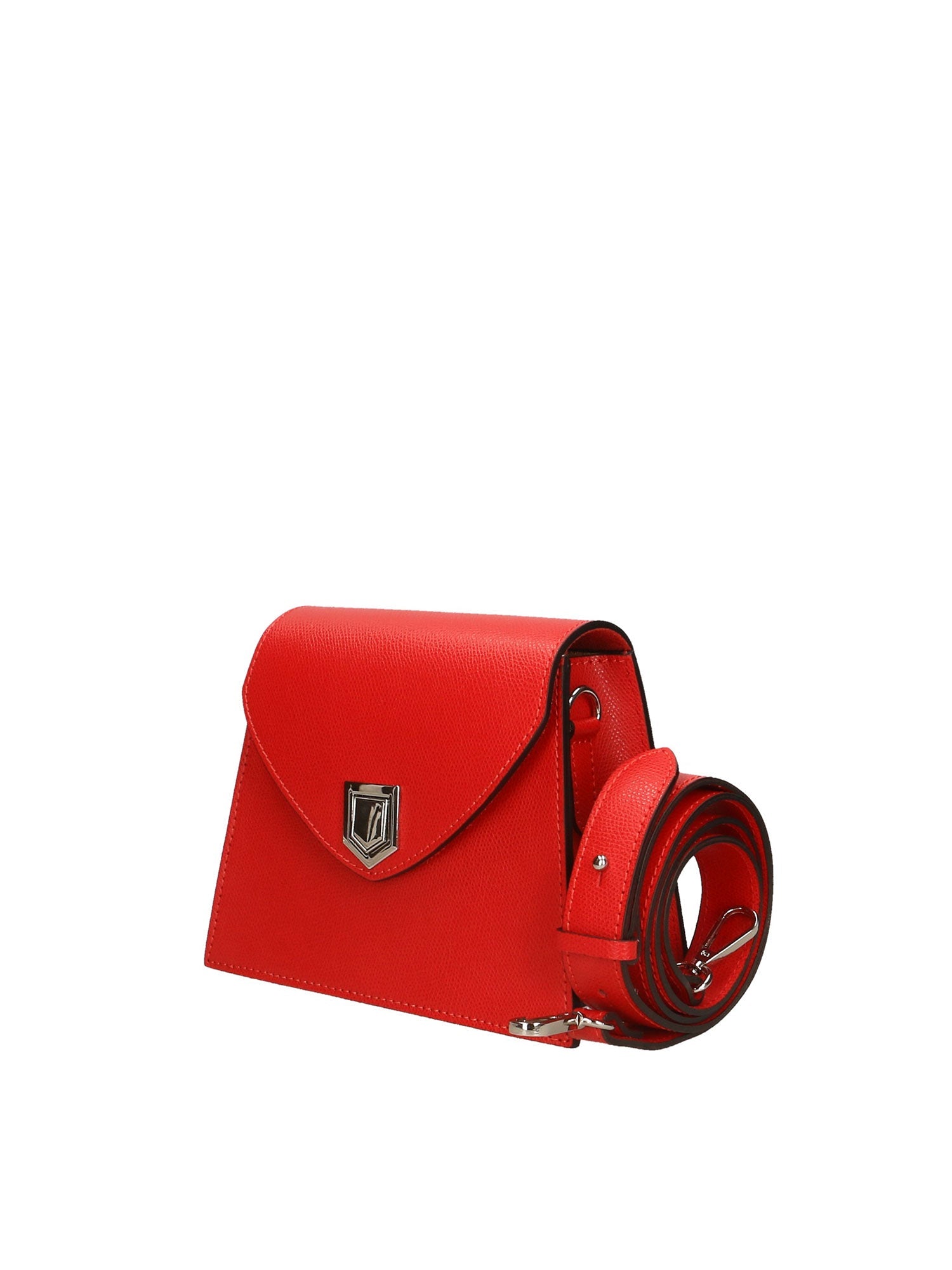Eolara Borsa a spalla da donna Vera pelle 193842-ROSSO Chiara Ferretti