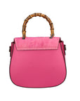 Natasha Borsa a mano da donna Vera pelle e Calfhair 191756-FUXIA FUCHSIA Chiara Ferretti