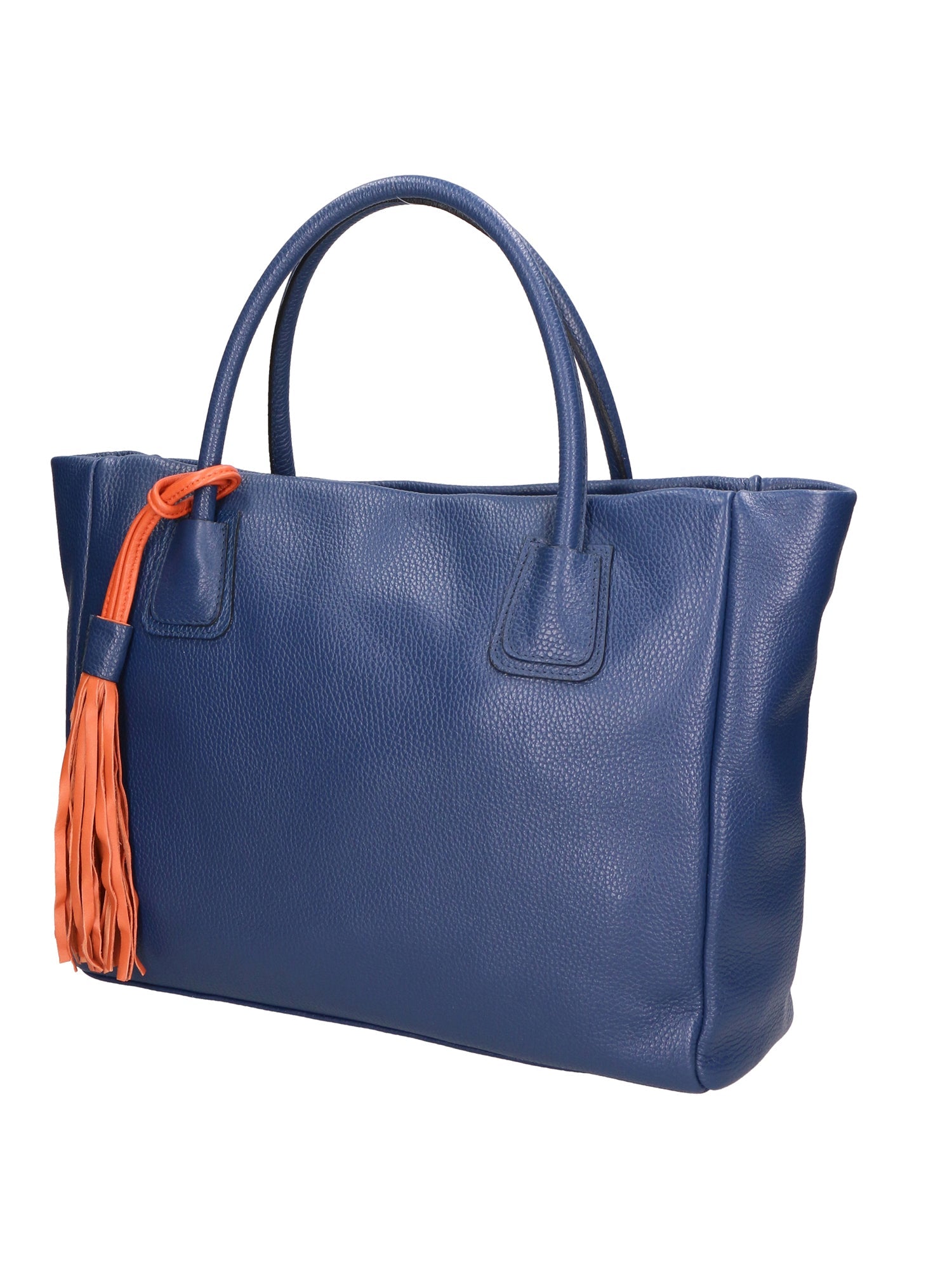 Rosalie Borsa a spalla da donna 100% pelle 06503-D24 BLU Chiara Ferretti