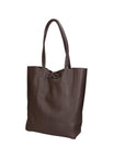Valentina Damenhandtasche aus echtem Leder, hergestellt in Italien, 37 x 40 x 12,5 cm