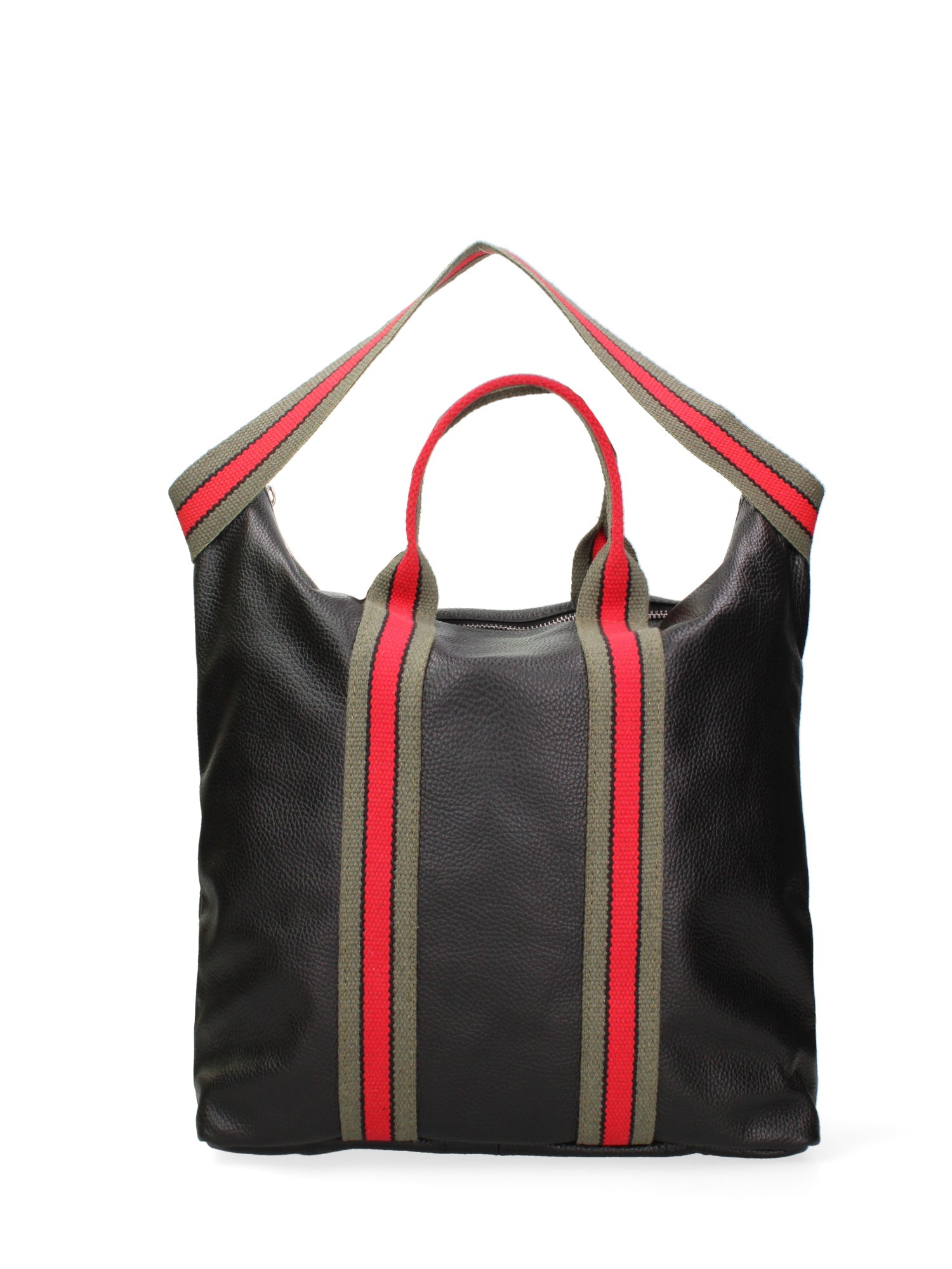 Varese Borsa a mano da donna Vera pelle 689746-D28 NERO - VERDE Chiara Ferretti