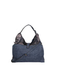 Edera Elite Borsa a spalla da donna Vera pelle LK0247-BLU Chiara Ferretti