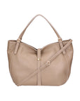 Sirma Borsa a mano da donna Vera pelle 06518-D40 TAUPE Chiara Ferretti