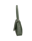 Jasmine Borsa a spalla da donna Vera pelle 06496-214 VERDE SCURO Chiara Ferretti