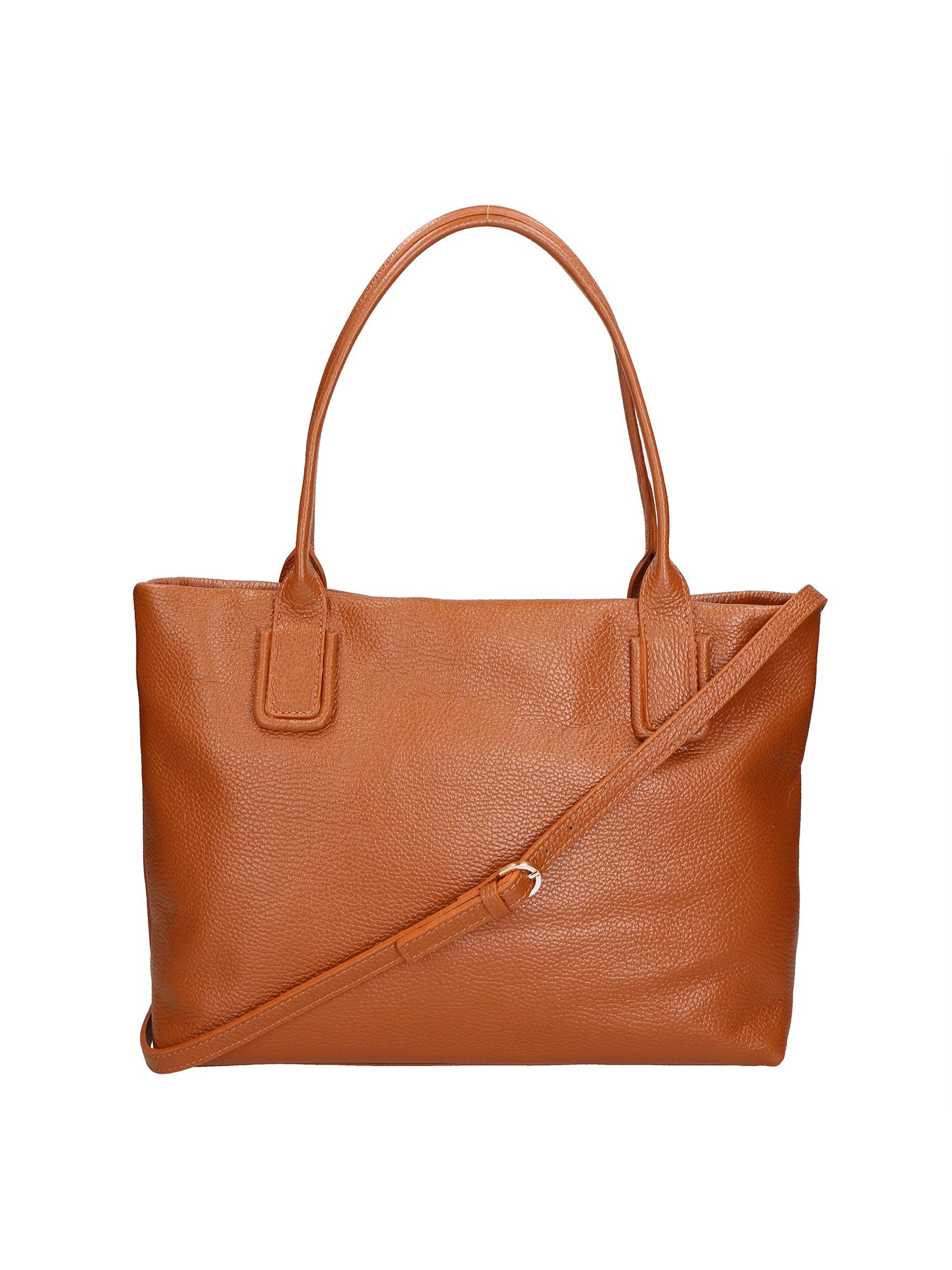 Lorena Borsa a spalla da donna Vera pelle 06506-D17 CUOIO SCURO Chiara Ferretti
